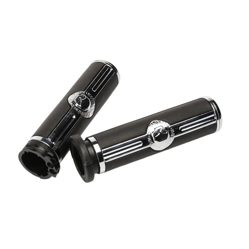 Jual Harley Davidson Willie G Skull Hand Grips di Seller HARLEY