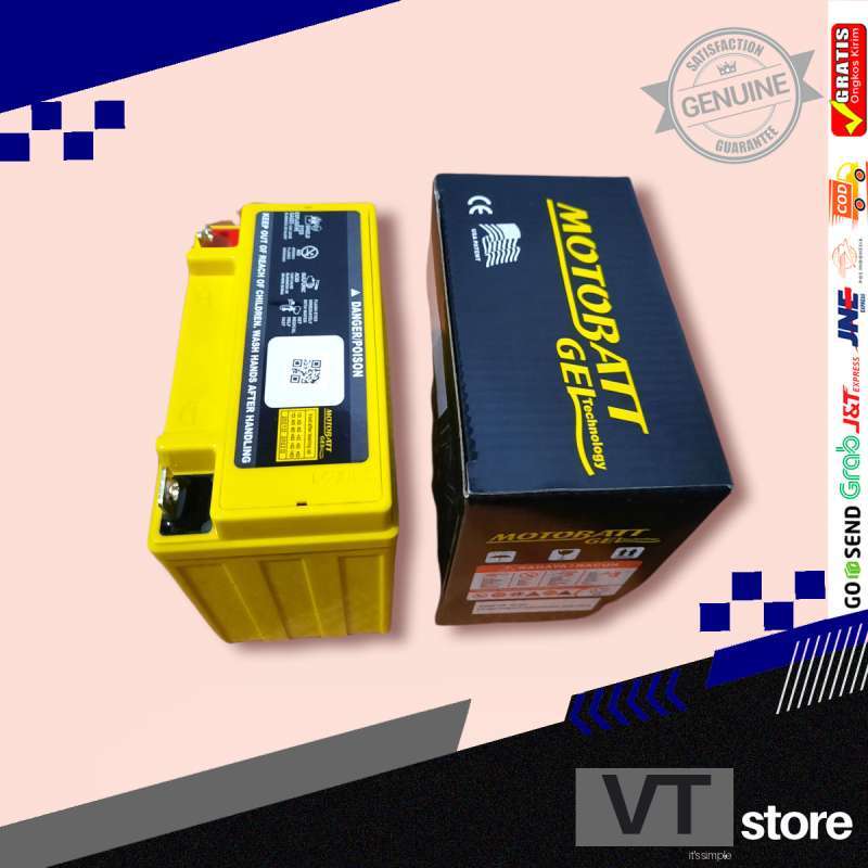 Jual Aki Motor Suzuki Thunder 125/250 Motobatt MTX9 9Ah di Seller VT