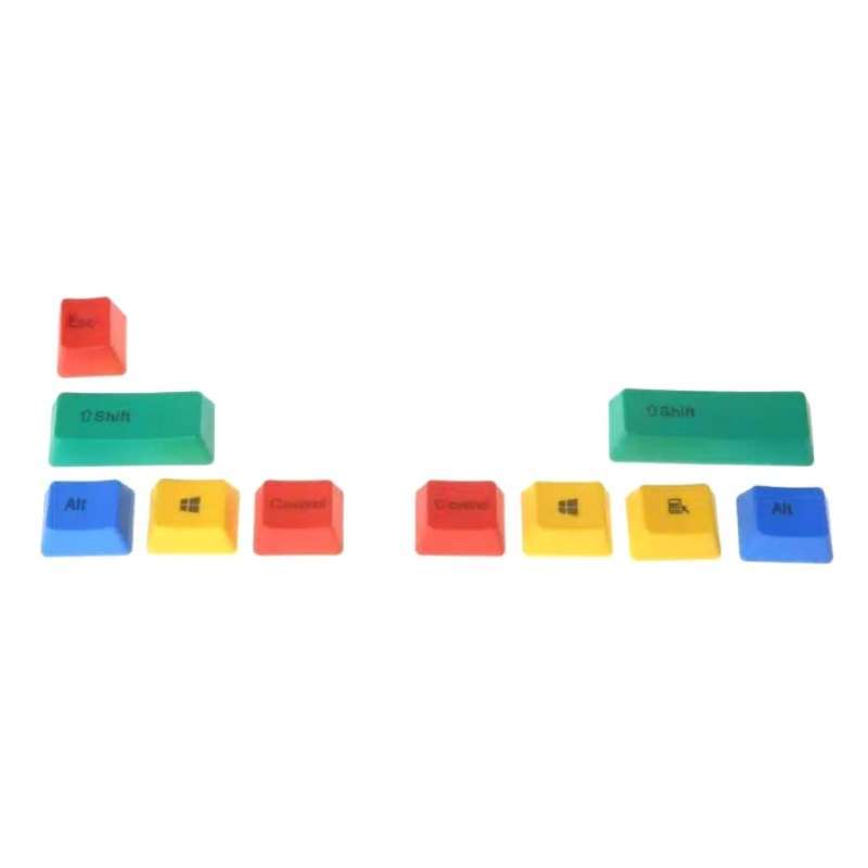 Jual Jual Keycaps Pbt Rgby Add-on Kit Modifier 10 Key - Top Print Di ...