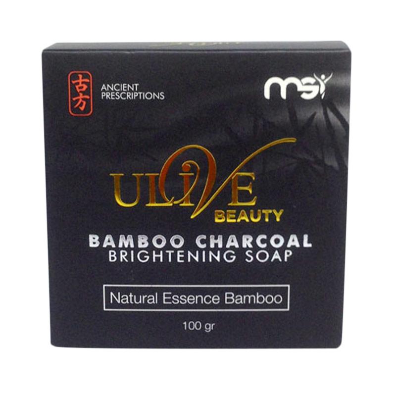 Gambar Sabun Bamboo Charcoal Ulive Beauty MSI