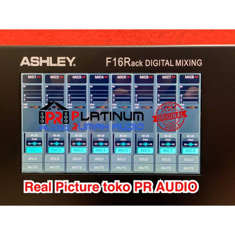 Jual BEST PROMO Mixer Audio Digital ASHLEY F16RACK F16 RACK F