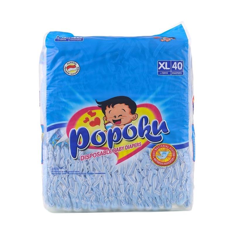 â Popoku Diapers Perekat Popok Bayi [size Xl/40 Pcs