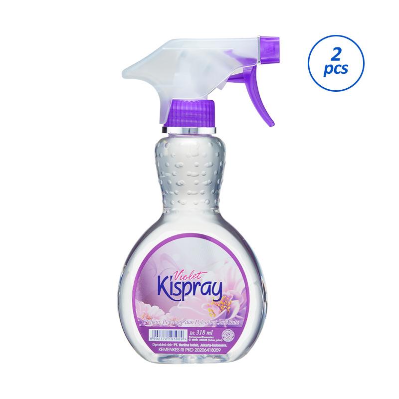 Jual Kispray Botol Violet Pelembut Pakaian [2 pcs/318 mL