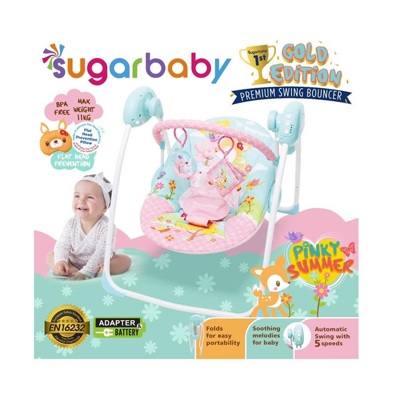 Jual Sugar Baby Gold Edition Premium Swing Pinky Summer Bouncer Di Seller Adekmungil Official