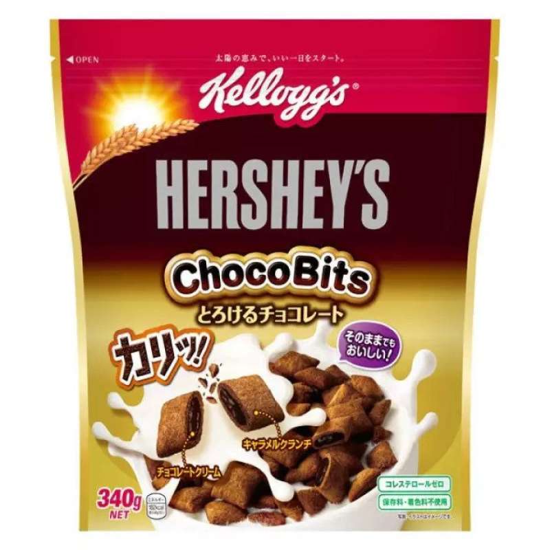 Jual Kellogg's Japan Hersheys Choco Bits Cereal asal Jepang Chocolate
