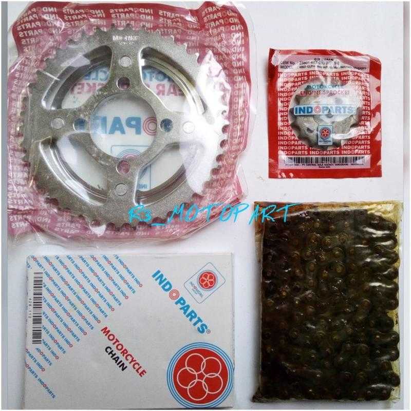 Jual Gir Set/Gear Rantai Paket/Chain Kit Indopart/Indoparts CS1/CS 1 di