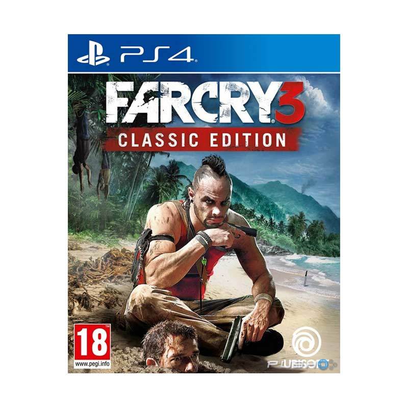 Jual SONY Playstation PS4 Far Cry 3 Classic DVD Game English di Seller
