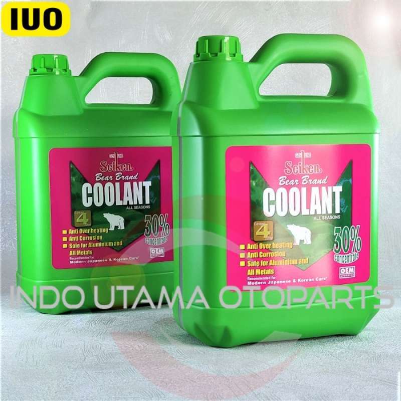 Jual Air Radiator Coolant 30% SEIKEN 4 liter Warna Merah di Seller Indo ...