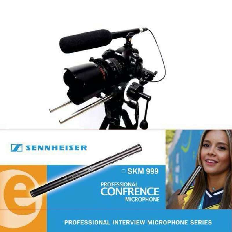 Jual Microphone Mic Kabel Sennheiser Skm 888 Condenser Telescopic