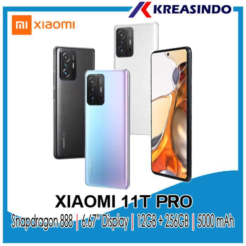 Jual Xiaomi Mi 11t Pro 5g 12/256 Ram 12gb Internal 256gb Garansi Resmi ...