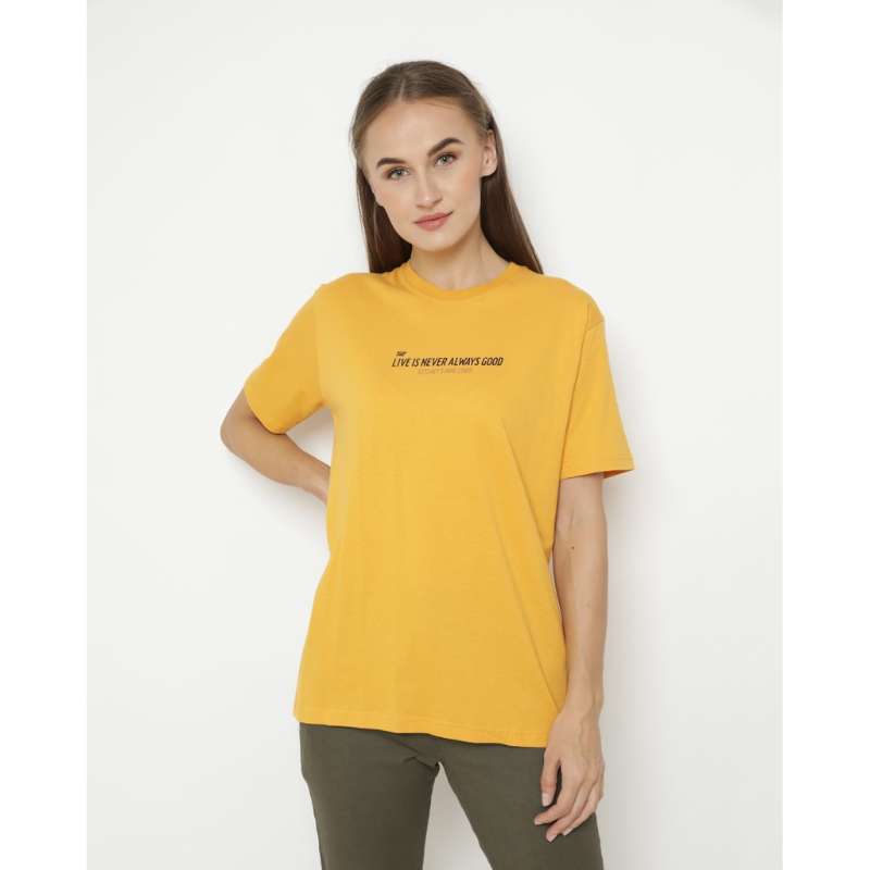 Jual Erigo TShirt Never Good Mustard Mustard S di Seller Erigo