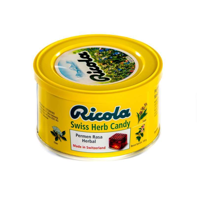 Jual RICOLA HERB CANDY CAN [100 G] di Seller Ranch Market Basuki Rahmat ...