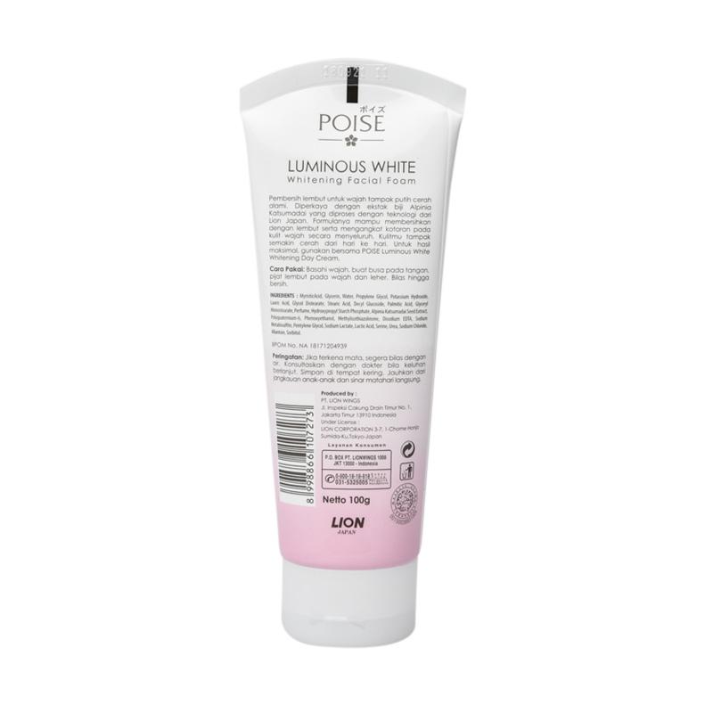 facial foam poise
