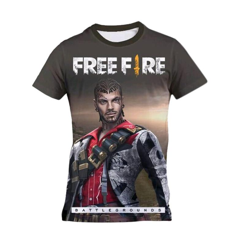 Promo Kaos Urban Custom Esport Game Free Fire Jersey Olahraga Unisex