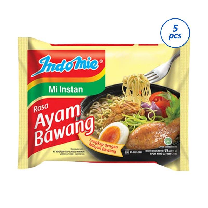  Indomie Ayam Bawang Mie Instan 5 Pcs Terbaru September 