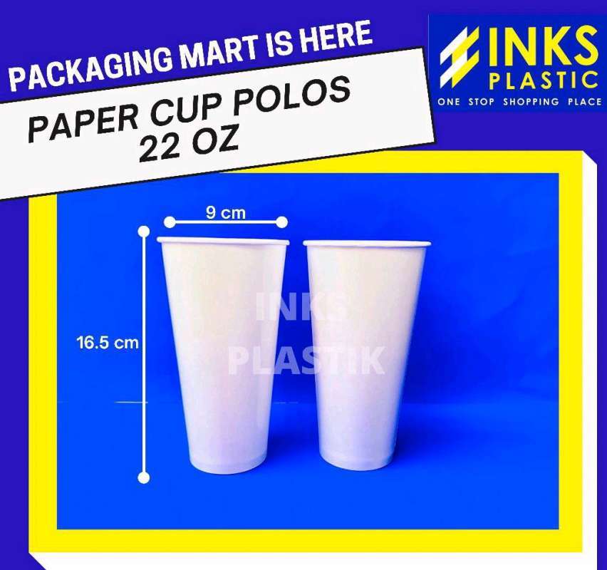 Jual PAPER CUP 22 OZ (50PCS) di Seller inksplasticpackaging - Cibadak ...