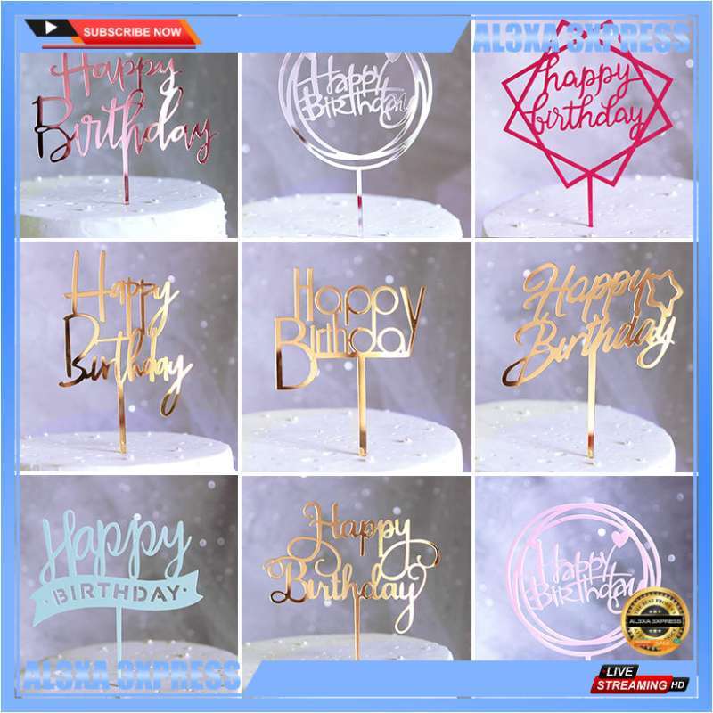 Jual Cake Topper Hbd Harga Termurah Dan Terlengkap 2024 | Blibli