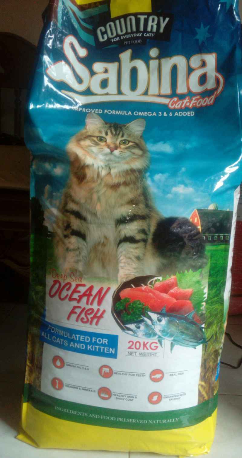 Promo Makanan kucing cat food Sabina 20kg ocean fish flavour Diskon 7 Biology Diagrams