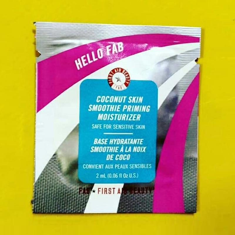 Jual First Aid Hello FAB Coconut Skin Smoothie Priming Moisturizer di