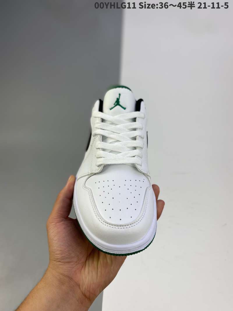 aj1 low white green