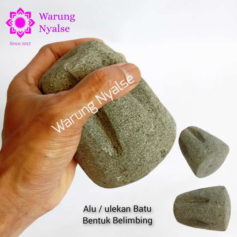 Promo Ulekan Batu Karakter Unik Bentuk Bintang Buah Belimbing Warung