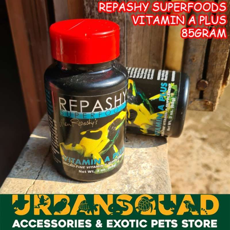 Jual Repashy Vitamin A Plus 85gr Supplement Dart Frog Pacman Freddy