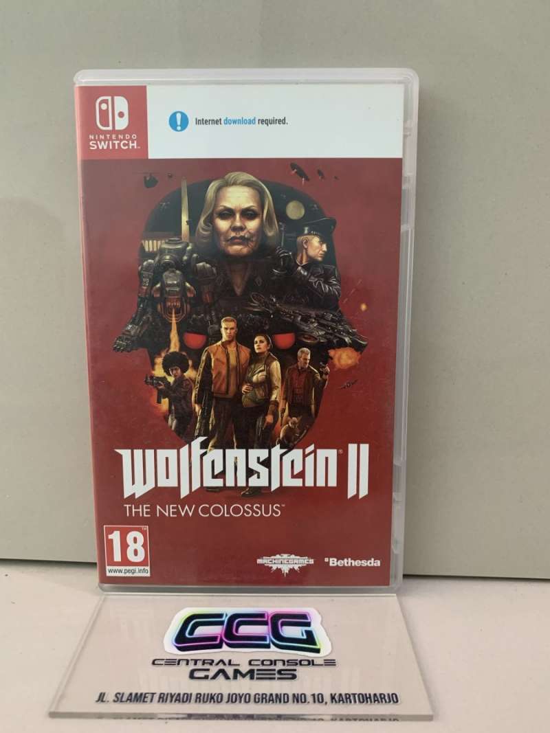 Jual Wolfenstein 2 Ii The New Colossus Game Nintendo Switch Di Seller ...