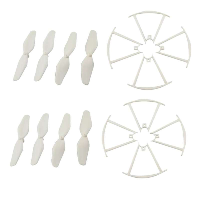 Jual 8 Pairs Quadcopter Propeller & Protector Parts for SYMA X20 X20W