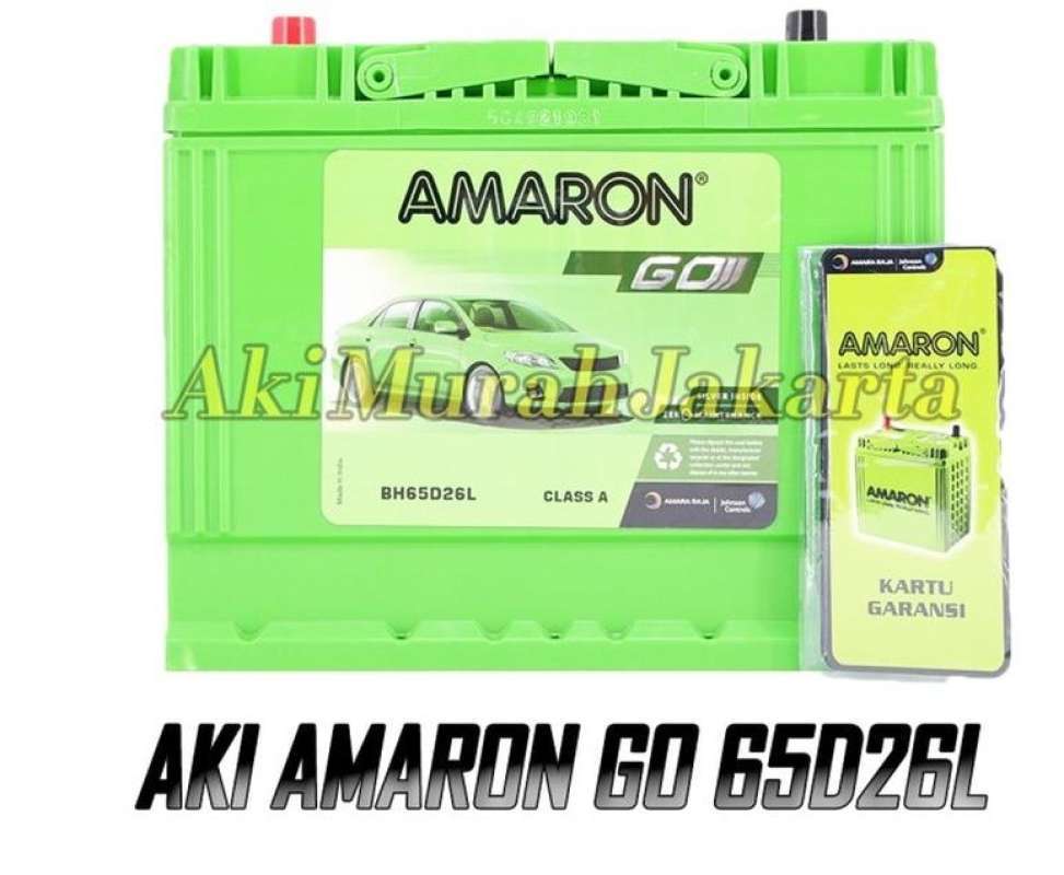 Jual Aki Mobil Ford Escape NS70L / 65D26L Amaron GO Aki Kering 12v