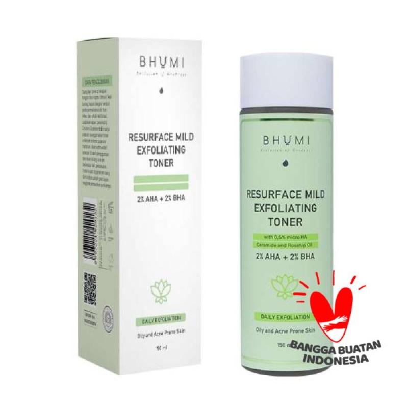 Jual BHUMI Resurface Mild Exfoliating Toner di Seller BHUMI Cipinang