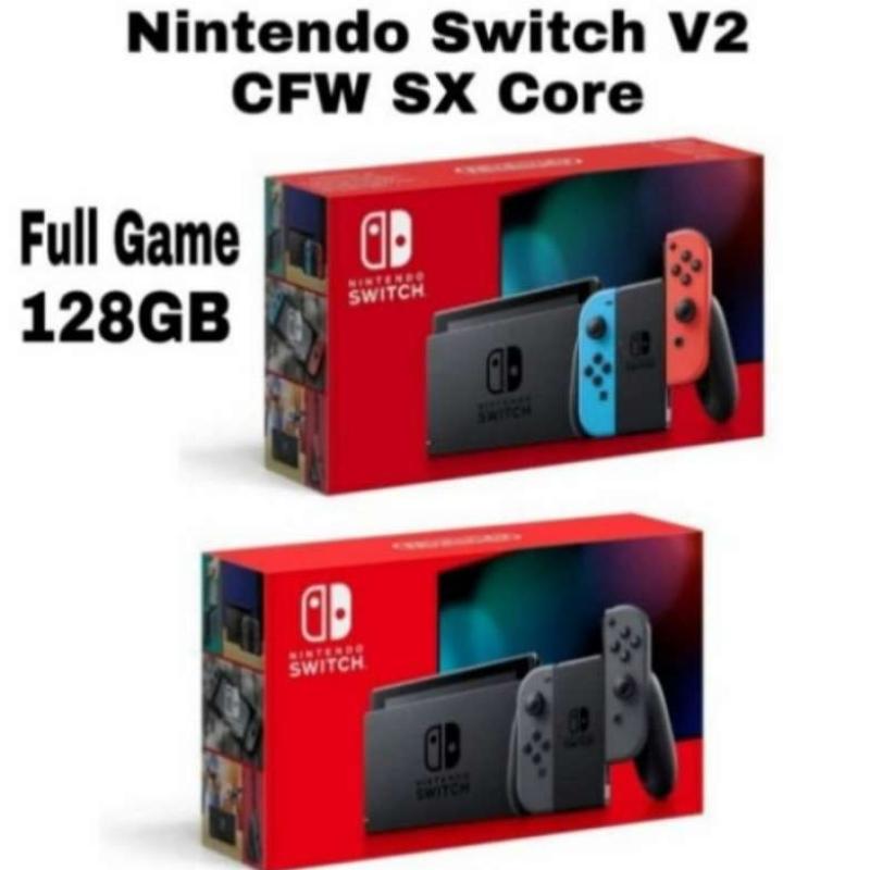 Jual SALE NINTENDO SWITCH NEON BLUE & NEON RED HAC001 (C01)LONGER