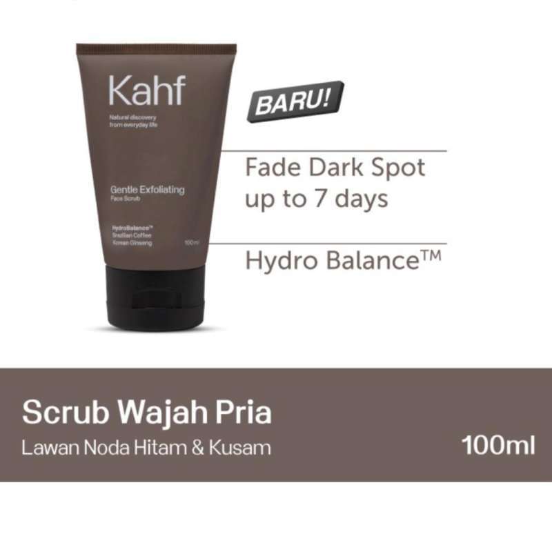 Jual Kahf Face Scrub Gentle Exfoliating 100 Ml Lawan Noda Hitam & Kulit