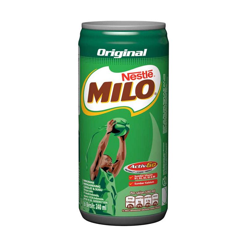 Jual MILO Can Kaleng [240 ML] di Seller Coco Mart Official Store - Kab