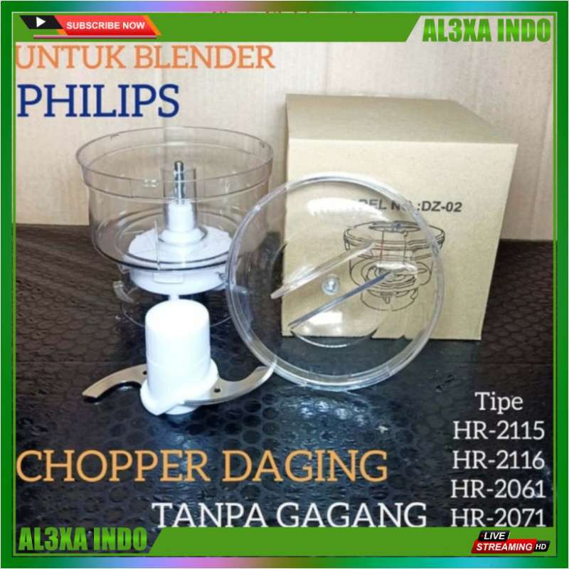 Jual Chopper Blender Philips Hr2939 Penggilingan Daging Blender Philip