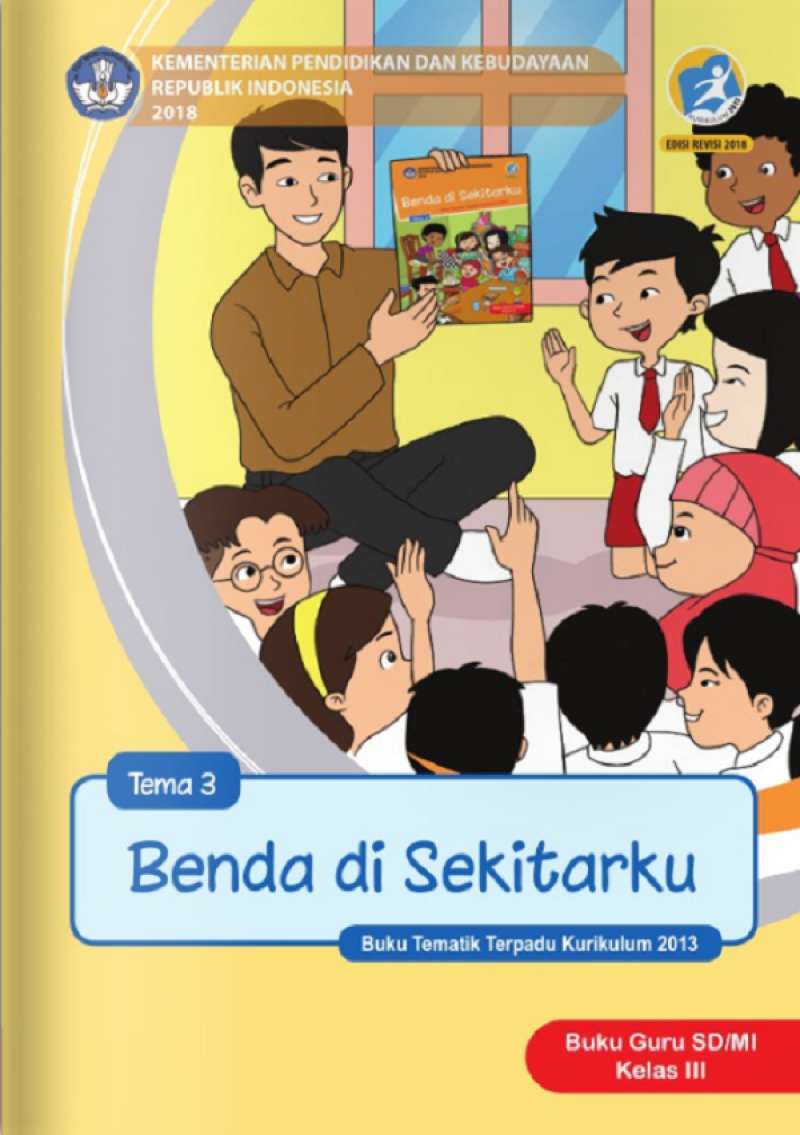 Jual Buku Guru Tematik Kelas 3 Sd Tema Revisi Terbaru - Buku Guru ...