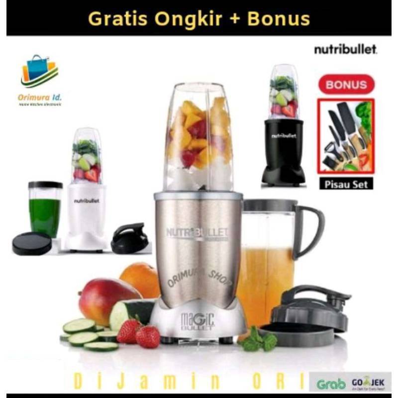 Jual Nutribullet Pro Blender [900 W/ 9 Pcs] di Seller Orimura Store Indonesia Duren Mekar