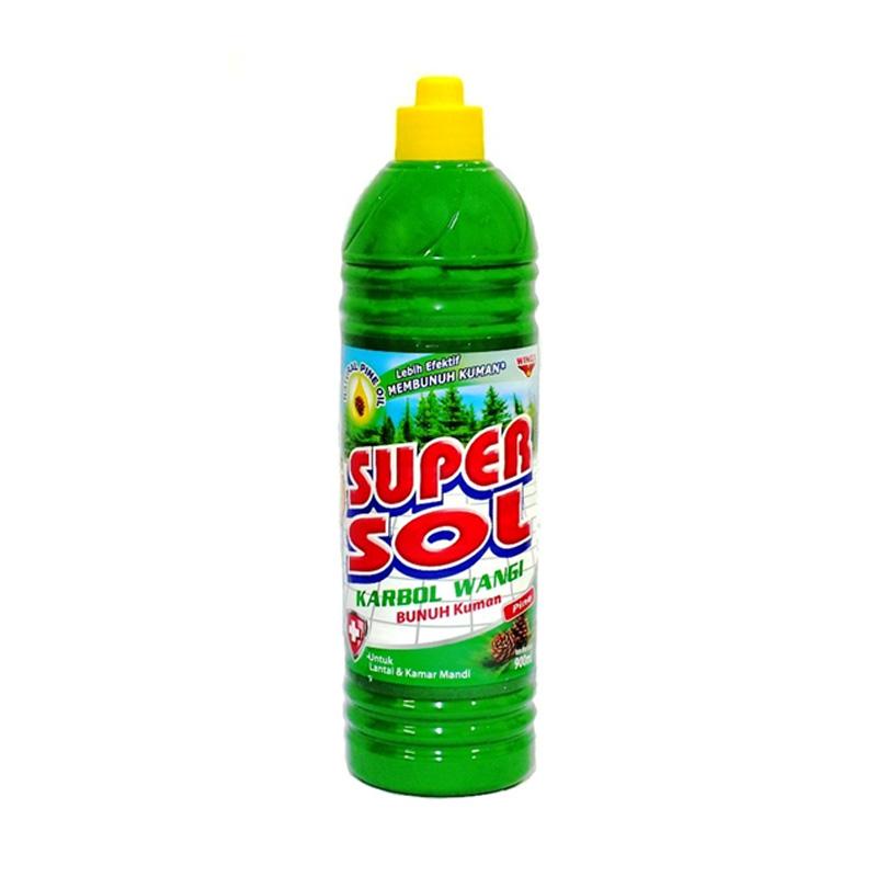 Jual SUPERSOL Karbol Pembersih Lantai 900 mL Botol 