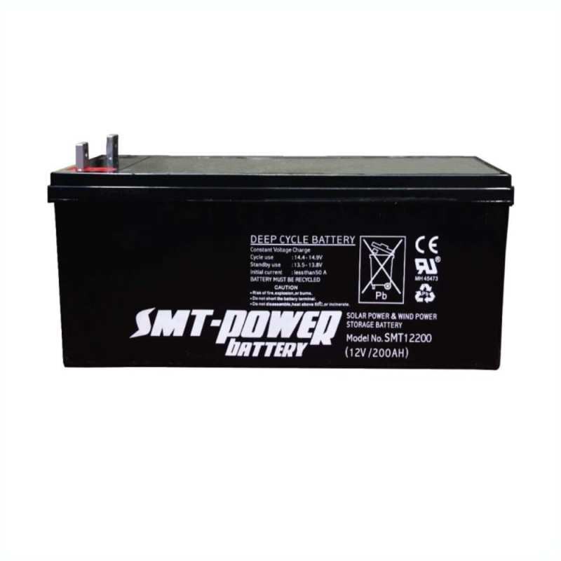 Jual Battery Smt- Power / Battery Deep Cycle / Baterai Aki Kering 12V ...