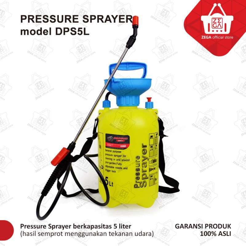 Jual Pressure sprayer 5 liter / Sprayer tekanan udara / Sprayer 5 liter ...