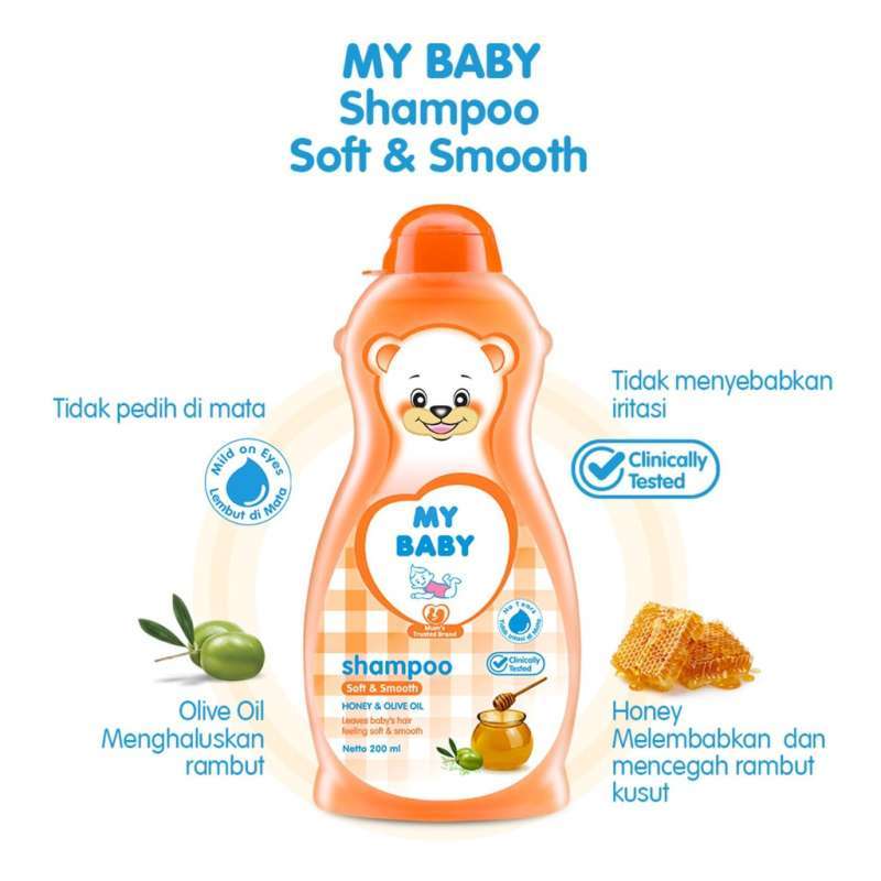 Jual My Baby shampoo soft & smooth 200ml di Seller Warung Haki Warung