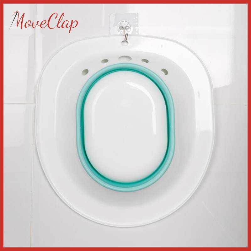 Jual MoveClap Over the Toilet Sitz Bath Tub Perineal Soaking Bath