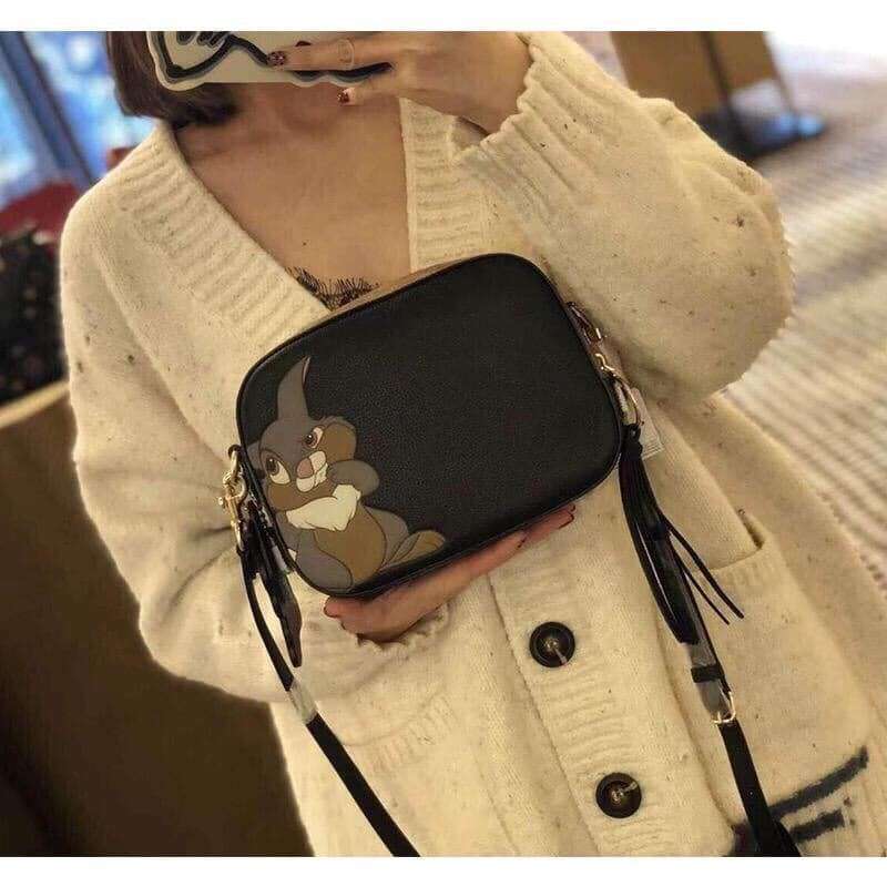 Promo Tas Coach 69253 Disney X Coach Camera Bag With Thumper Diskon 27