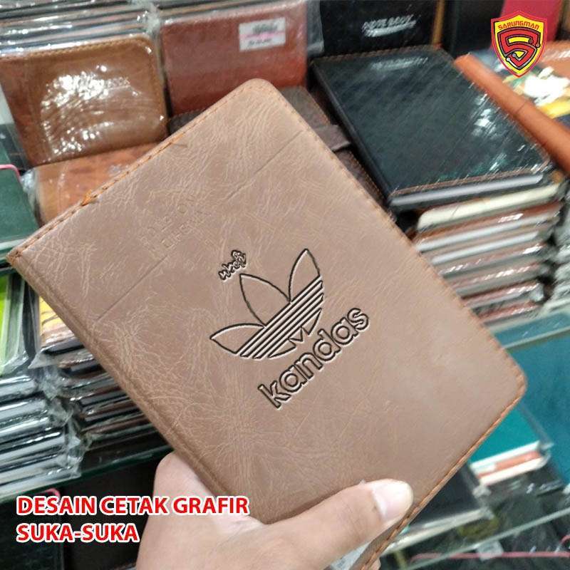 Jual Notebook A5 Kulit 107 Lembar / Note Book / Agenda / Diary CUSTOM