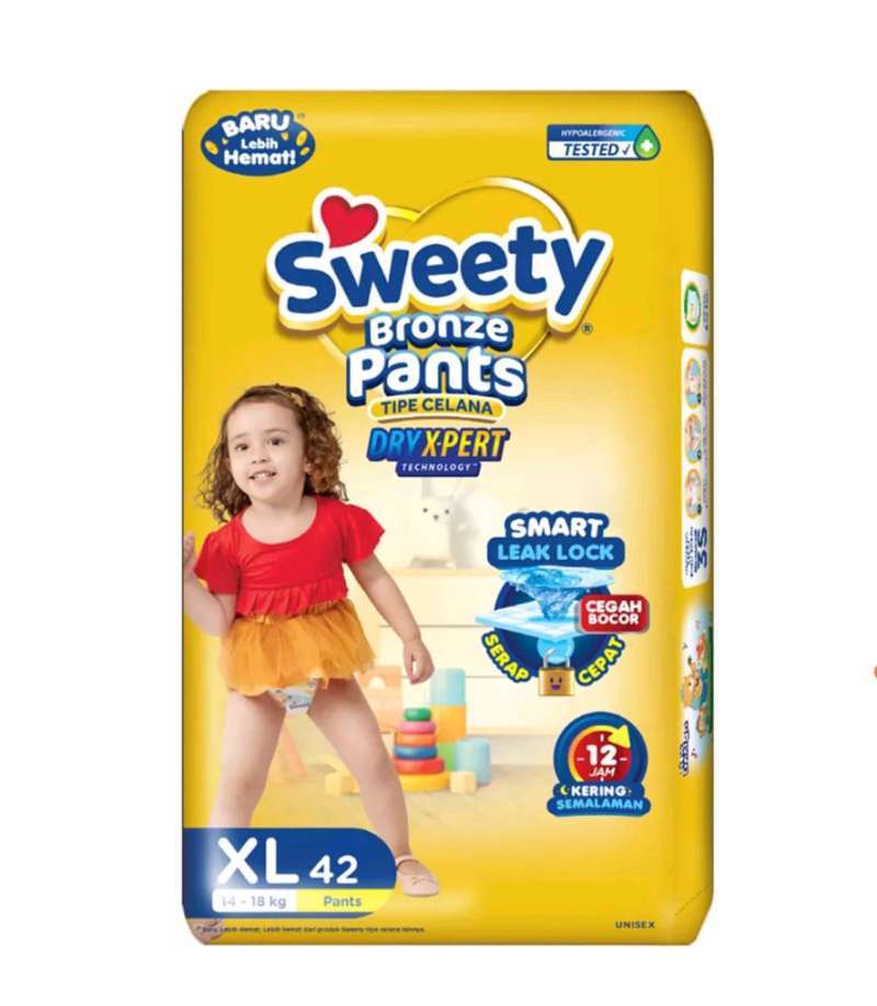 Promo Sweety Bronze Pants Dry X-Pert XL42 di Seller Elines Store - Kab