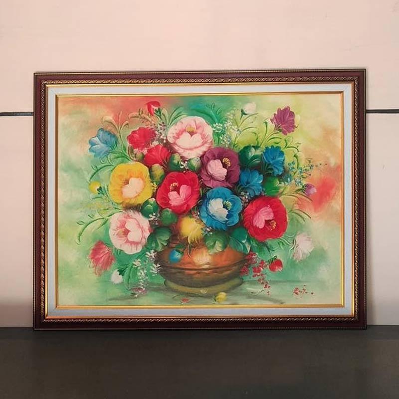 Menakjubkan 29+ Lukisan Bunga Dinding - Koleksi Bunga HD