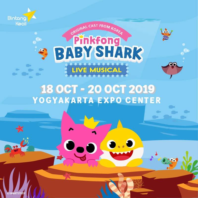 Jual PinkFong Baby Shark Musical Live Yogyakarta ETicket [Platinum] Show 3 di Seller Blibli