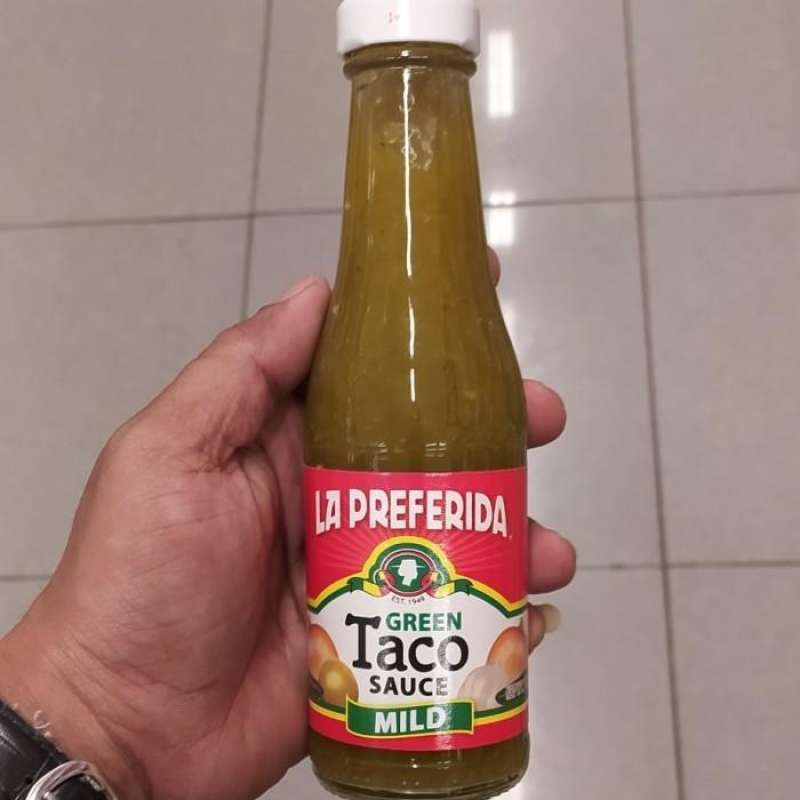 Jual la preferida green taco sauce mild saus taco 198g di Seller