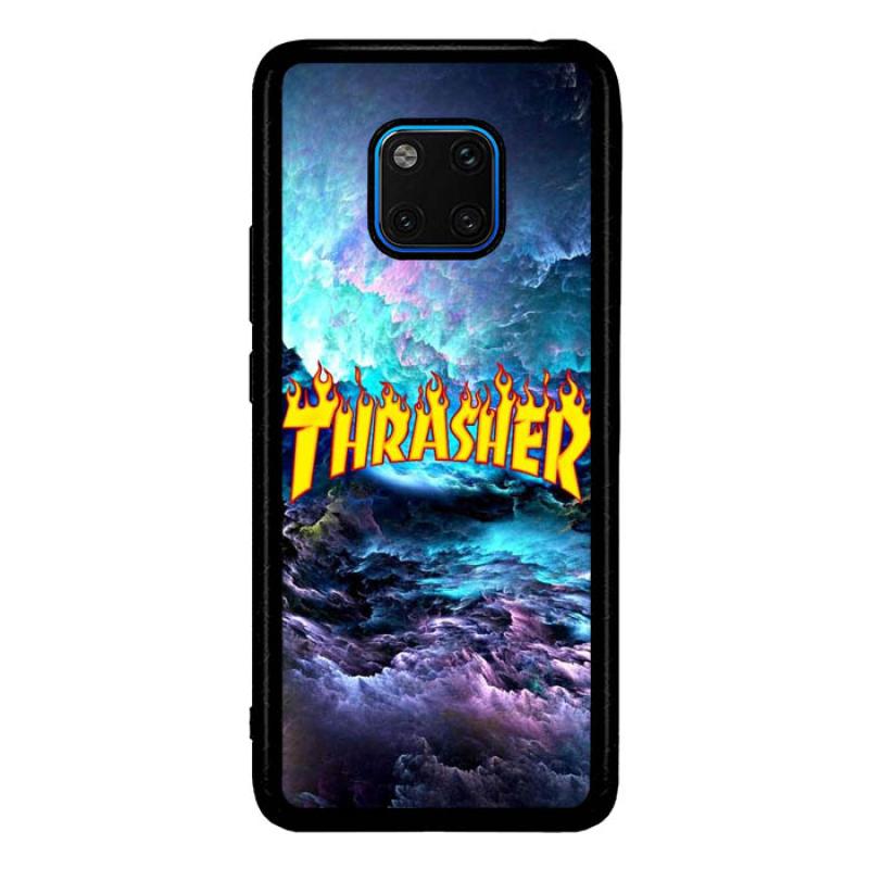 Jual Hardcase Casing Custom Huawei Mate 20 Pro Smoke Thrasher O6801