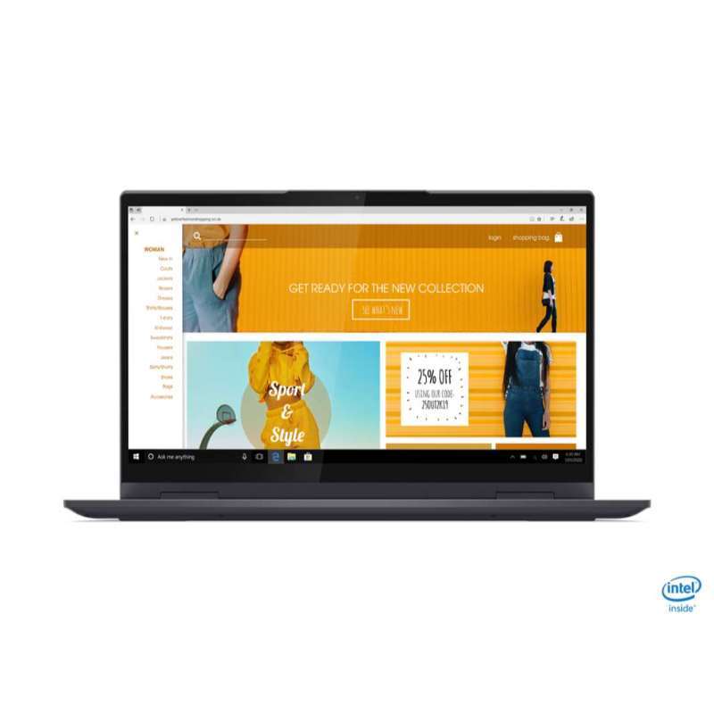 Jual Lenovo Yoga 7 Grey (i51135G7851214 FHD WIN10+OHS) di Seller