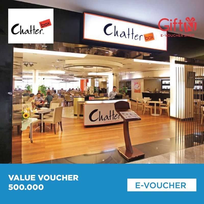 Jual Sogo Chatterbox Value Voucher [Rp 500.000] di Seller GIFTN